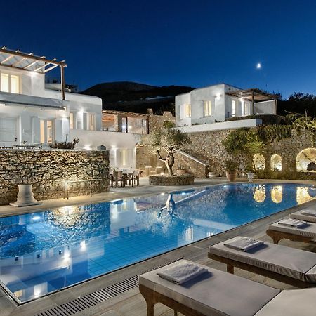 Villa Galaxy Ftelia Beach Esterno foto