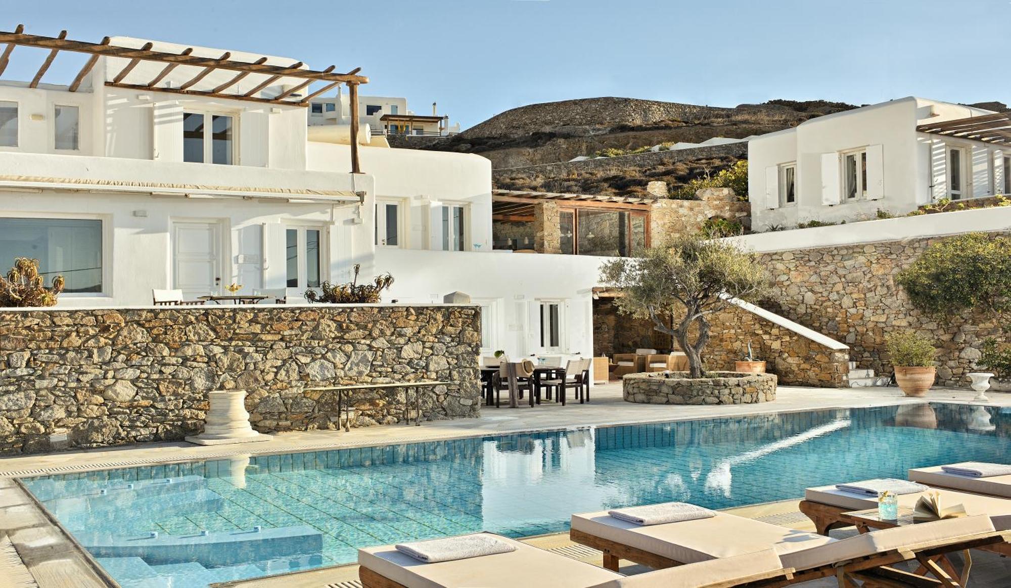Villa Galaxy Ftelia Beach Esterno foto