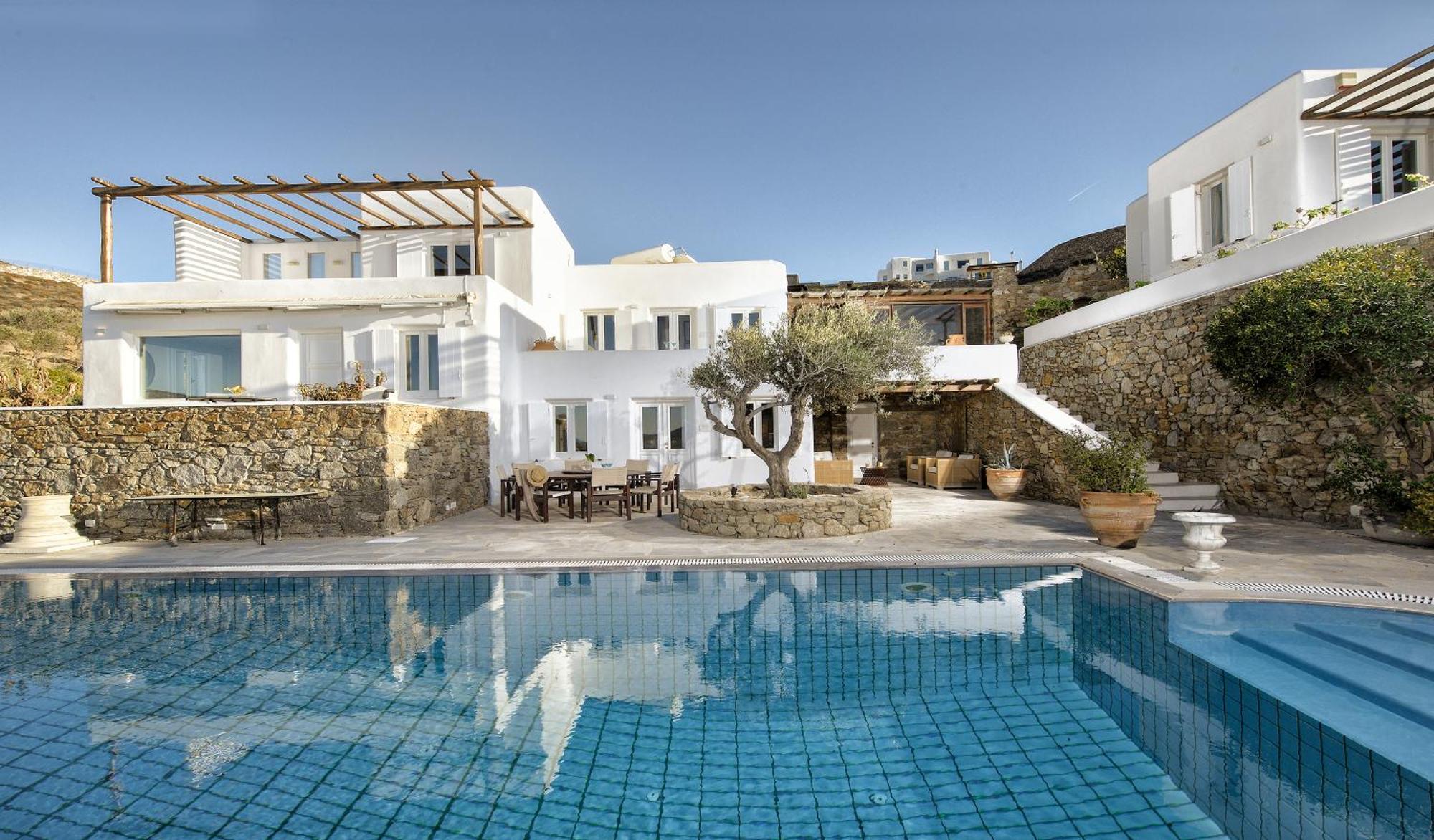 Villa Galaxy Ftelia Beach Esterno foto