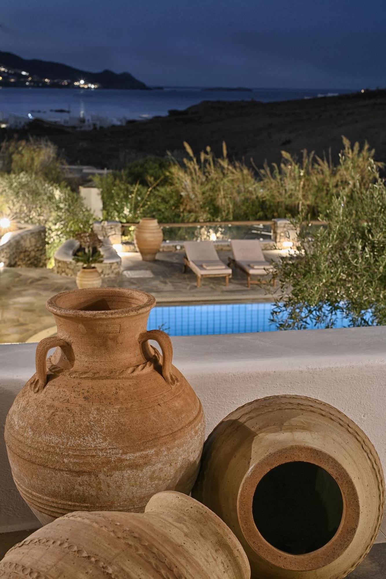 Villa Galaxy Ftelia Beach Esterno foto